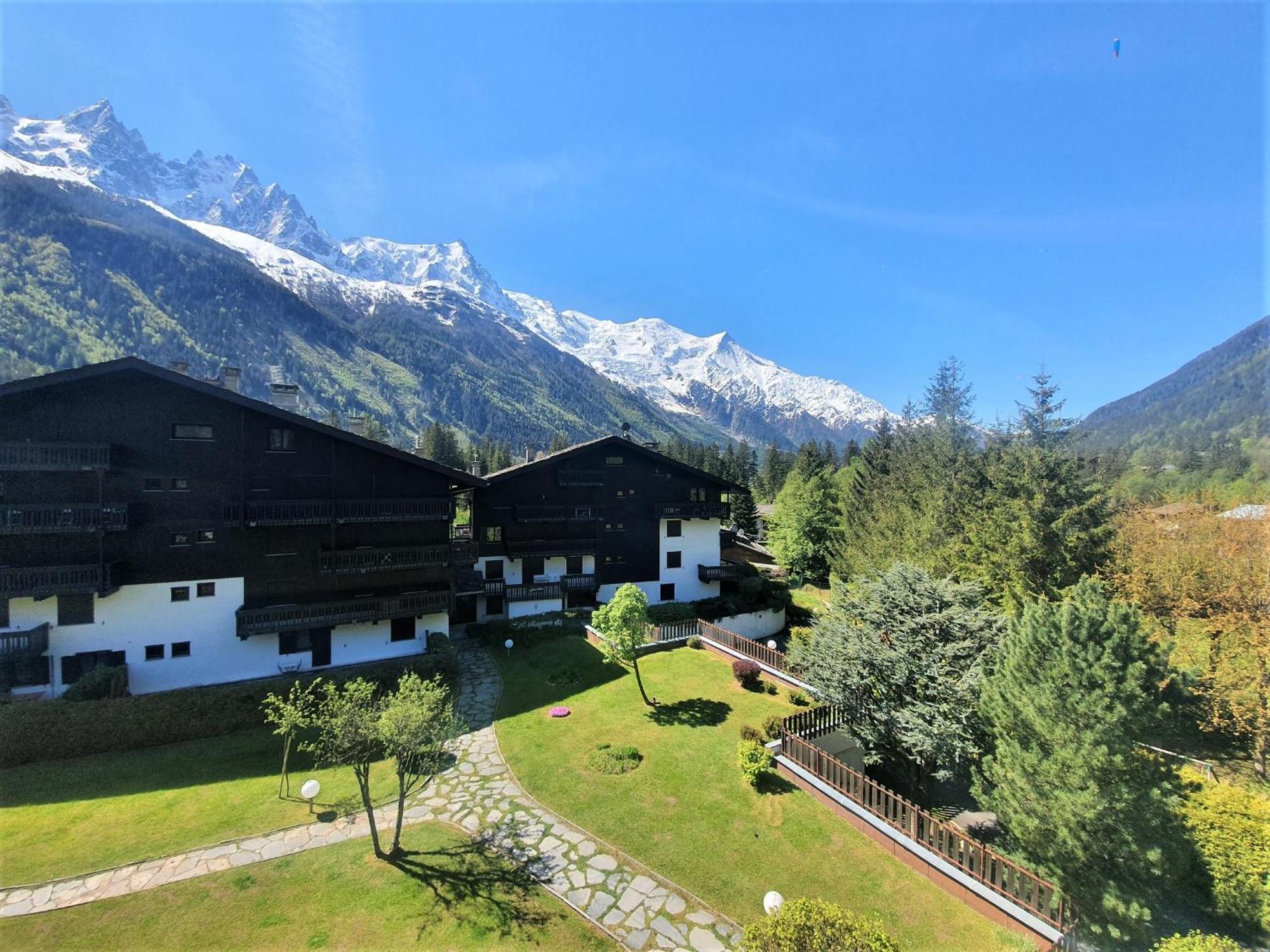 Chamonix Superbe Appartement Vue Mont Blanc Экстерьер фото