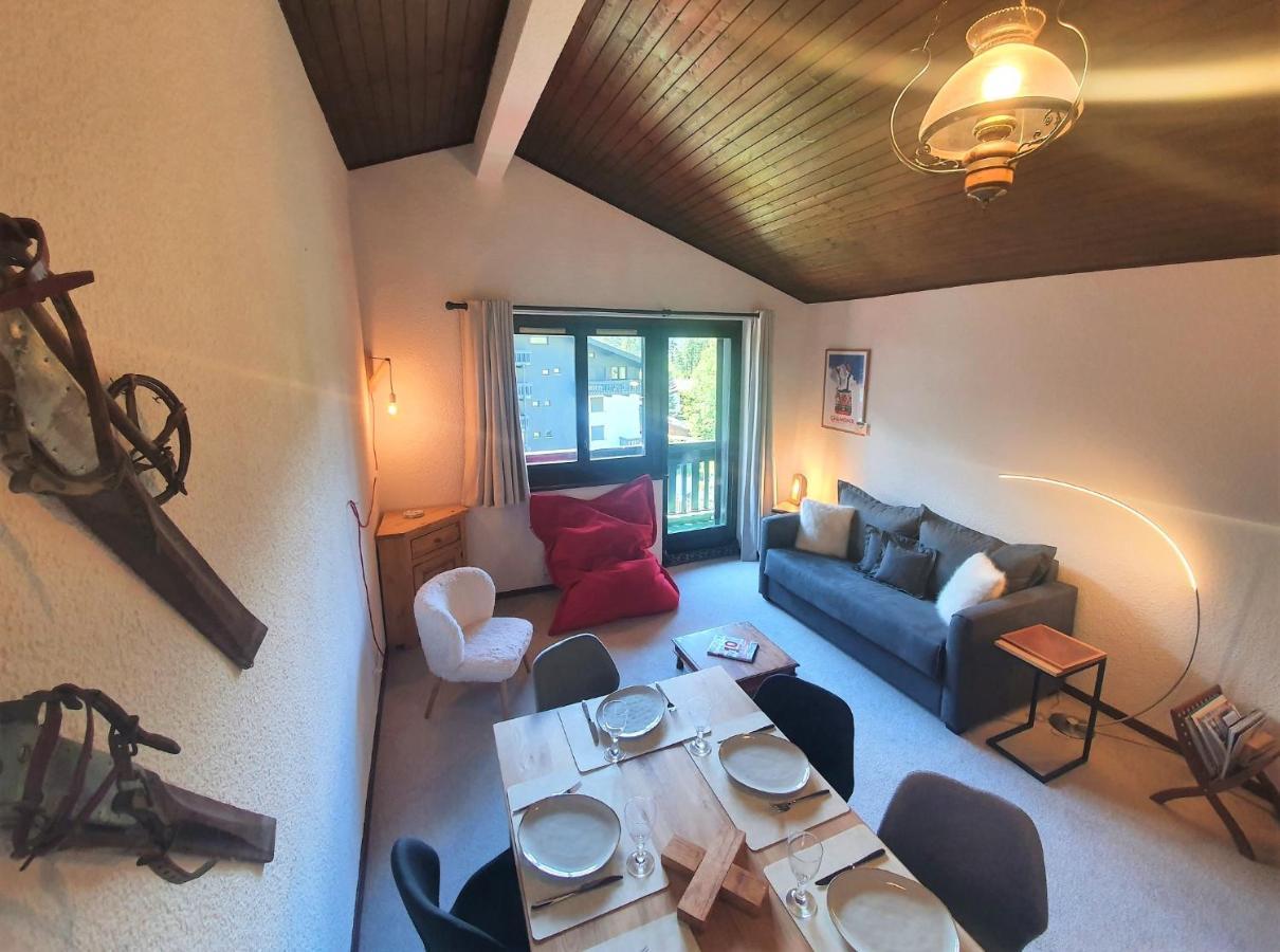 Chamonix Superbe Appartement Vue Mont Blanc Экстерьер фото