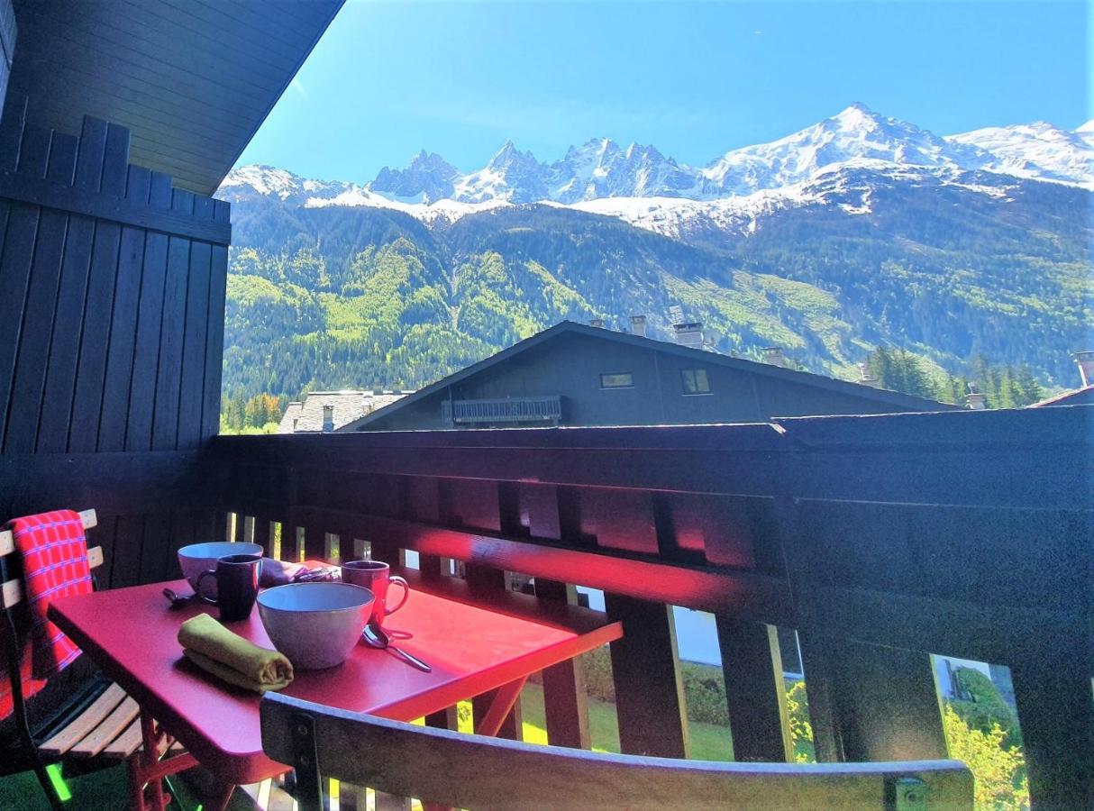 Chamonix Superbe Appartement Vue Mont Blanc Экстерьер фото