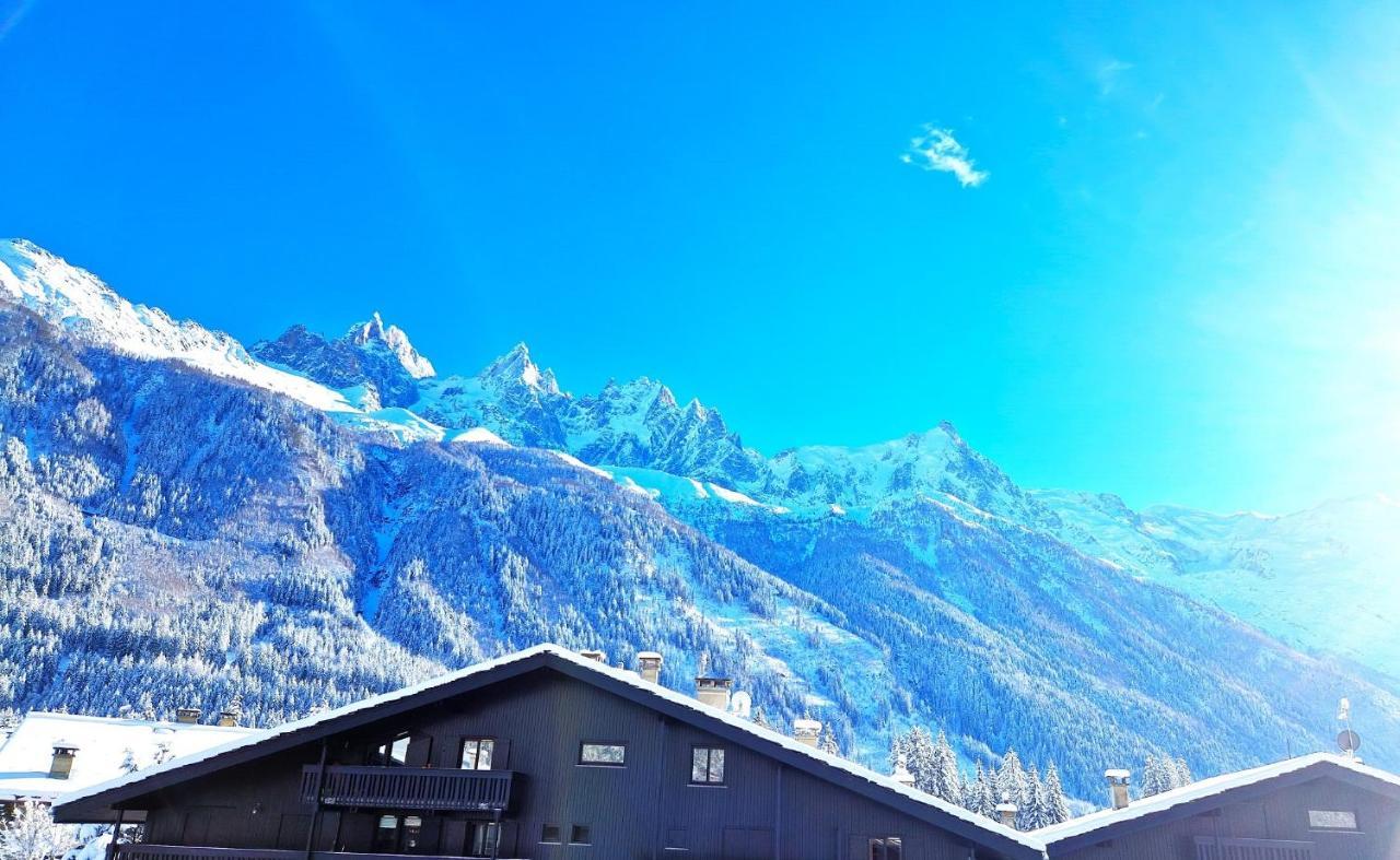 Chamonix Superbe Appartement Vue Mont Blanc Экстерьер фото