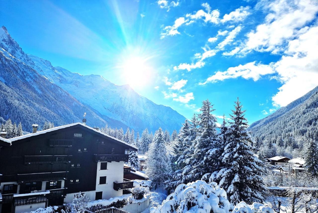 Chamonix Superbe Appartement Vue Mont Blanc Экстерьер фото